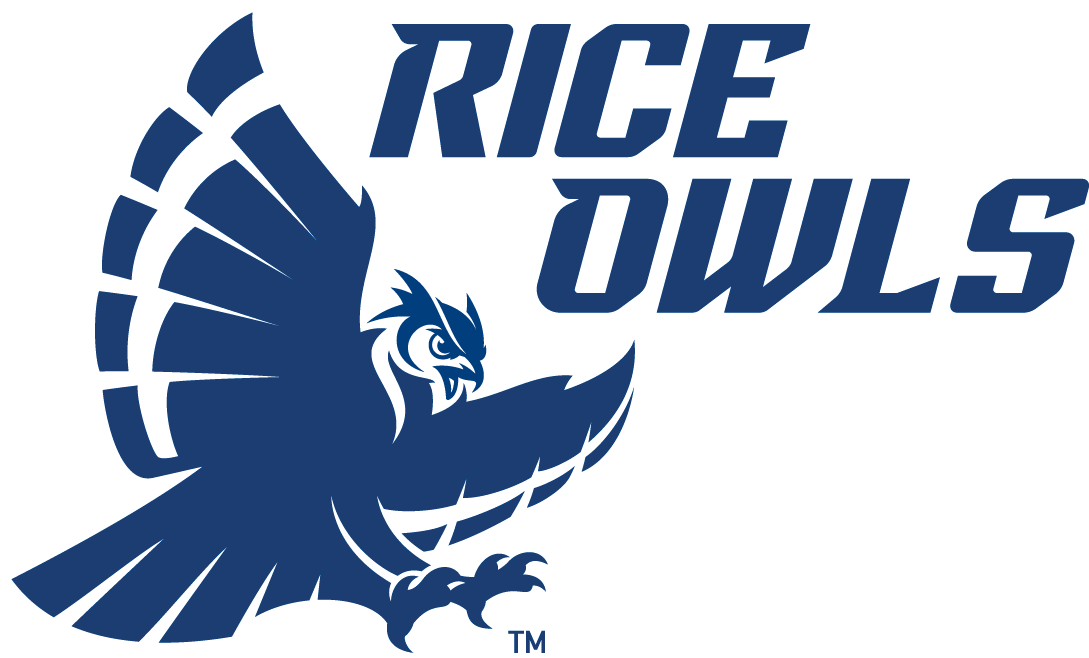 Rice Owls 2017-Pres Alternate Logo 01 iron on paper